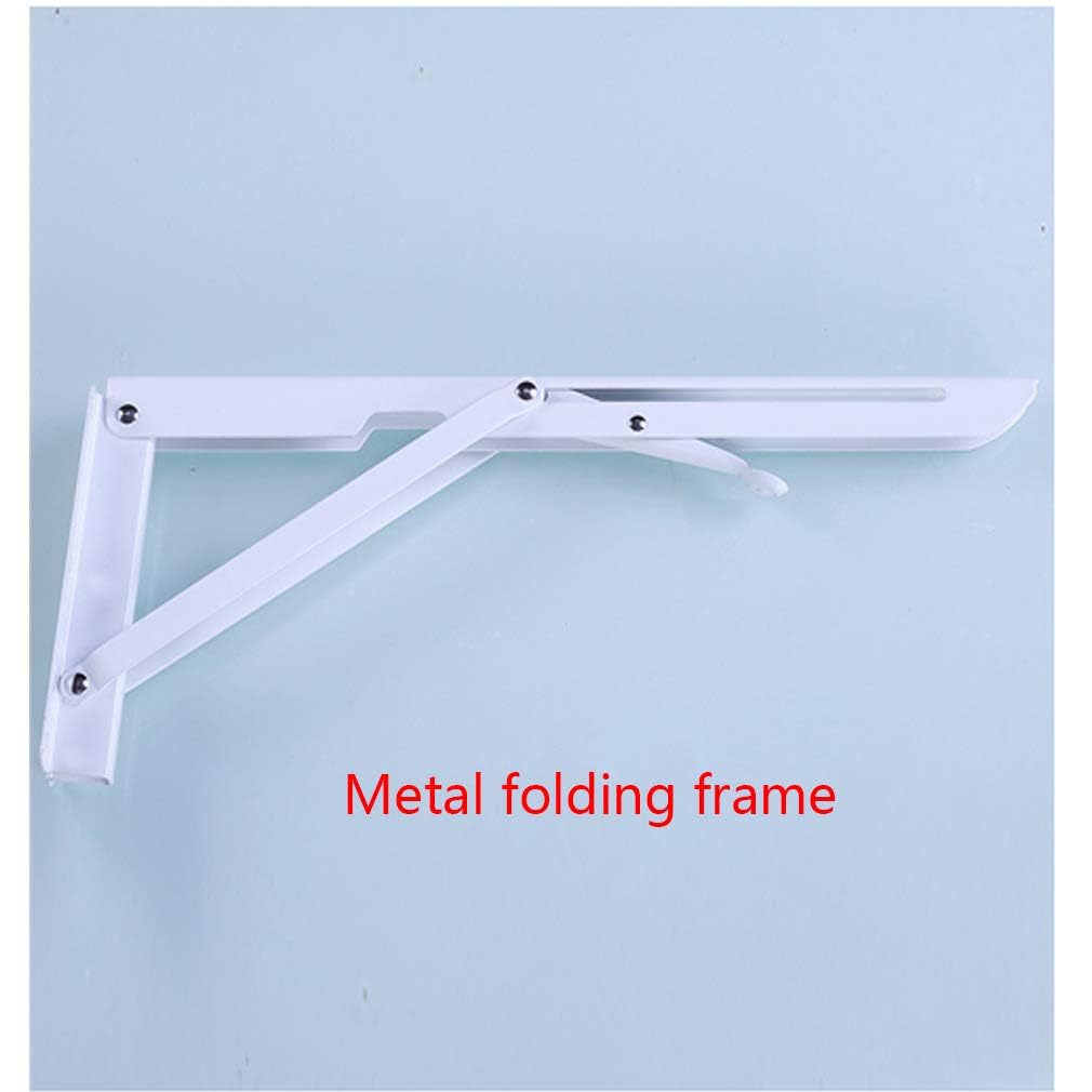 Mesa plegable de pared compacta para cocina, escritorio de corte fácil de limpiar, 80 x 50 cm, elegante mesa plegable azul para espacios pequeños y oficina en casa