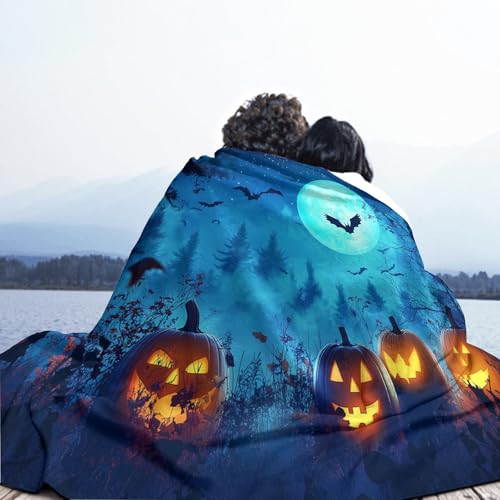 Couverture Halloween citrouille douce : le cadeau d'automne idéal