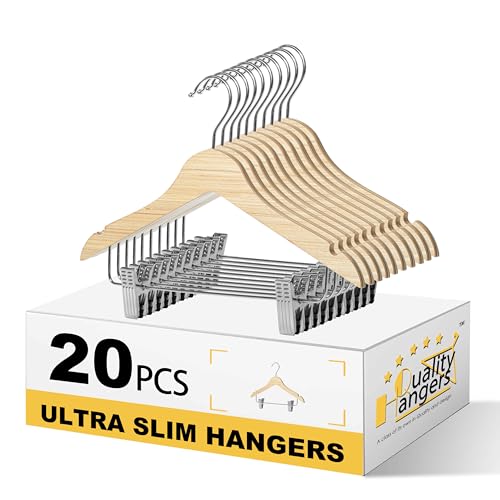 Mainstays 12-Inch Kids Wooden Hangers