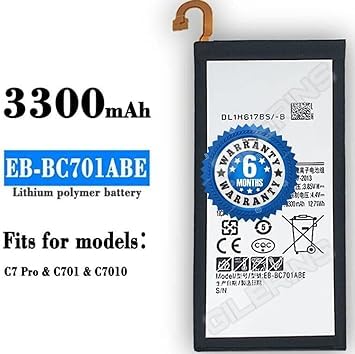 Image of THE BATTERY STORE OriginaI EB-BC700ABE Battery for Samsung Galaxy C7 Pro / C7 C7000 C7010 C2018 C701F battrey with1 Year Warranty and High Capacity Battery Backup Battery(for Samsung C7 PRO)
