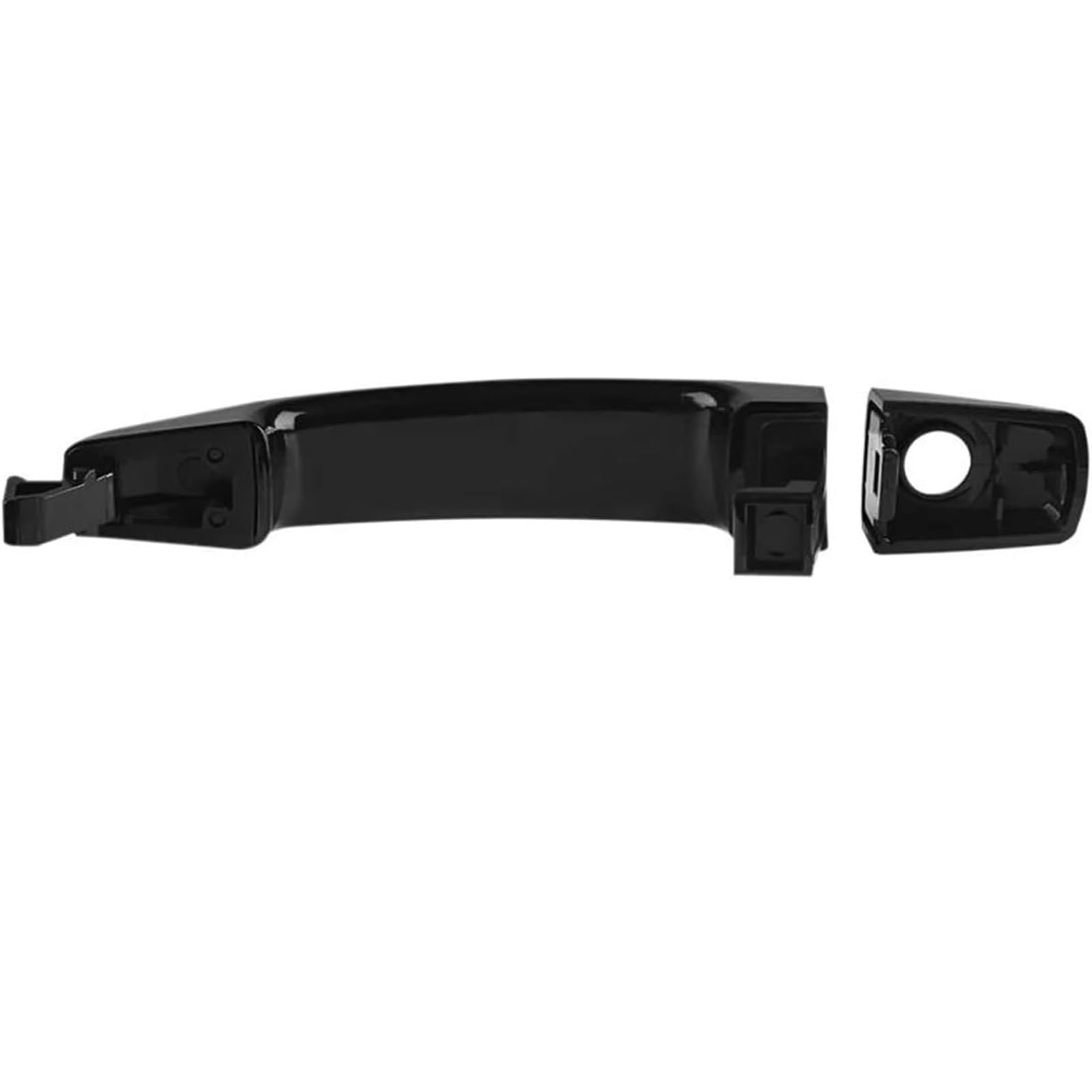 Glymzoi Black Door Car Exterior Door Handles Car Exterior Door Handle For Chevrolet For Aveo For Captiva 1Pcs Left Right For Saturn Vue Outside Bowl(Black Door)