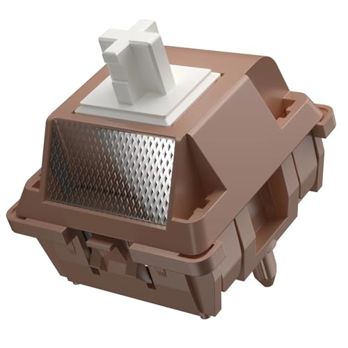 Durock Full POK Mocha Switch Series 35 JjJL[{[hpXCb` CherryMX݊ (Mocha Silk Lineari48gj)