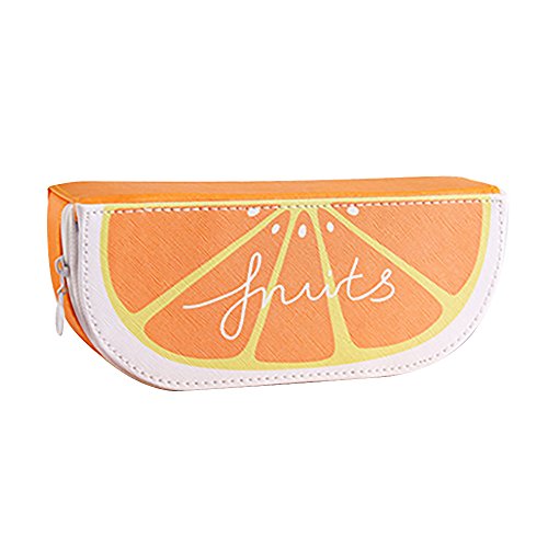 Yukong Cute 3D Cartoon Watermelon Pencil Case, Handbag Fruit Mini Pouch Coin Purse Cosmetic Bag Birthday Gift