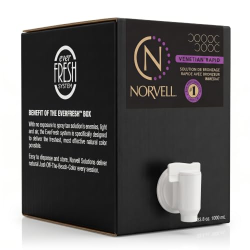 Norvell Premium Rapid Spray Tan Solution Venetian One 1 Lite...