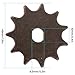 Aramox Sprocket, 410Type H Holes 11 Teeth Steel Sprocket Accessory for 1020 High Speed Motor Sprocket
