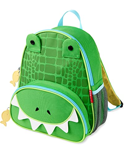 Skip Hop Zoo Mochila Cocodrilo, Niño Pequeño