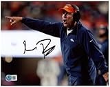 SEAN PAYTON SIGNED AUTOGRAPHED 8x10 PHOTO DENVER BRONCOS HEAD COACH BECKETT BAS