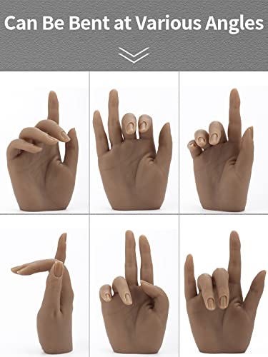 Yokilly Mano Finta per Ricostruzione Unghie,Mano