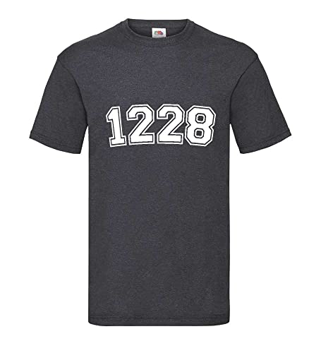 T-shirt homme gris foncé XXXL aux finitions soignées et durables