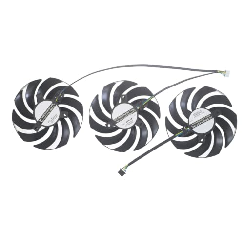 Ventilador de tarjeta gráfica potente DC12V 0.40A para MSI GeForce RTX 3080 y 3090 SUPRIM 3