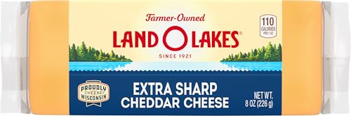 Land O Lakes Extra Sharp Cheddar Cheese Chunk, 8 oz block