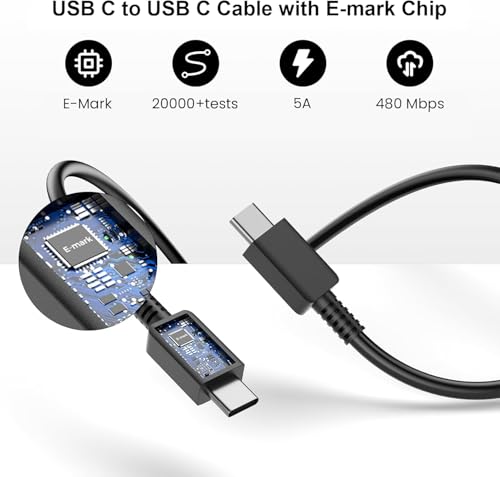 Image of 45W C-Type Super-Fast Charger Adapter for Samsung Galaxy S25 /S25 Plus /S25 Ultra /S24 /23 /22 /21 (Ultra /Plus /FE) A56 /Note 20 /S10 5G /9 /8 /M16 (S /A /F /M Series) USB C PD 3.0 Charge Adapter (Combo)