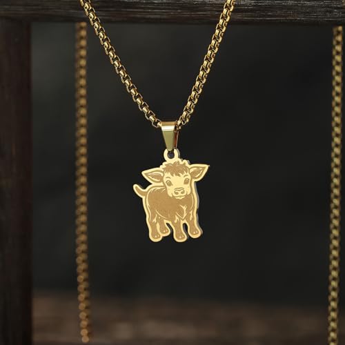 Collier en acier qui ne se décolore pas pendentif cuttle - 2