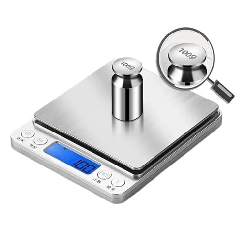 Báscula Electrónica de Cocina 500g Precisión 0.01g miniatura 2