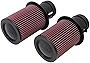 K&N Engine Air Filter: Increase Power & Acceleration, Washable, Premium, Replacement Car Air Filter: Compatible with 2009-2015 Audi/Lamborghini (R8, Gallardo) E-0669