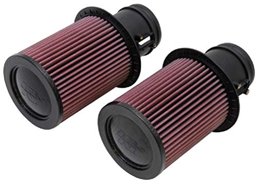 K&N High-Flow Original Lifetime Engine Air Filter: Increase Power &