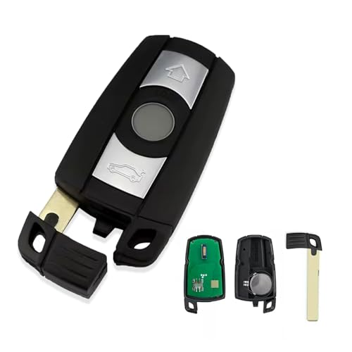 Compatibilità: Il portachiavi BMW è compatibile con le chiavi remote di 2007-2013 para X5 (E70), 2008-2013 para X6 (E71/E72), 2009-2013 para Z4 (E89), 2008-2013 para 1 serie (E82/88), 2005-2011 para 3 Series (E90/91), 2007-2013 para 3 Series (E92/93), 2006-2010 para 5 Series (E60/61), 2006-2010 para 6 Series (E63/64), 2002-2009 para 7 Series (E65/66) 2010-2012 para 7 Series (F01/02/04).