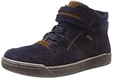 Weicher Gehcomfort Superfit Jungen Earth Hohe Sneaker, Blau (Blau/Braun 80), 33 EU