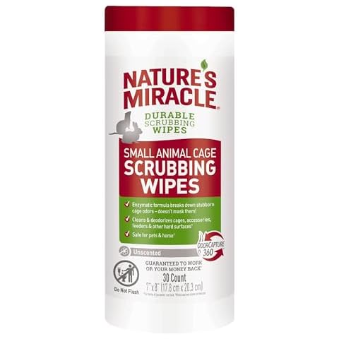 Nature's Miracle Small Animal Wipes Cover