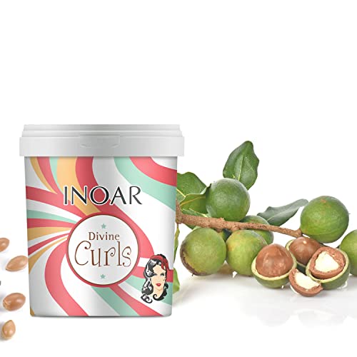 Inoar – Divine Curls Hair Mask, Frizz Free, Shiny, Flexible Curls Hair Product, Curly Hair Care Product, Vegan Hair Product, Cruelty Free Haircare For Men And Women (15.87 Oz., 450 Gr) #TOP2
