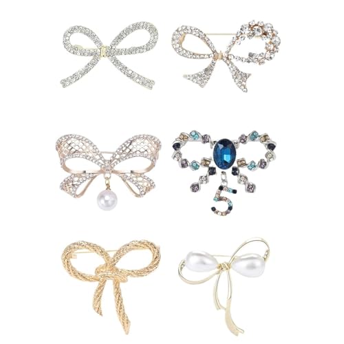 Broches élégantes en perles : épingles de col de haute finition pour dames