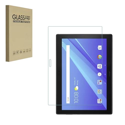 HYGMOCC Protector de pantalla para Lenovo Tab 4 10 (10,1 pulgadas) Protector de pantalla de vidrio templado, dureza 9H, antiarañazos, funda amigable, sin burbujas (1 unidad)