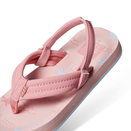 Image of REEF Girls Toddler /Little Kid Ahi Beach Flip Flop, Soft Cushion Footbed, Water Friendly