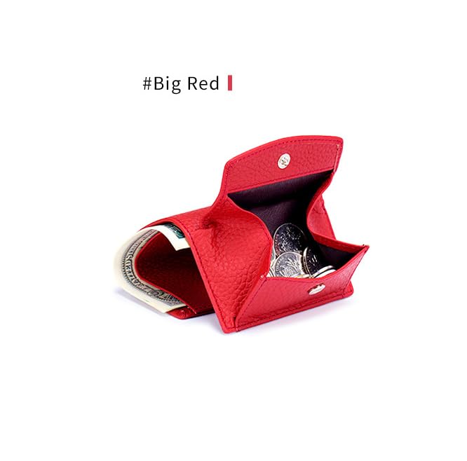 Meufam Women Solid Color Small Wallet RFID Leather Compact Card Wallets Womens Thin Purse Mini Pocket Fashion Wallet2