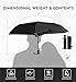 LILAC Compact Travel Windproof Umbrella, 43