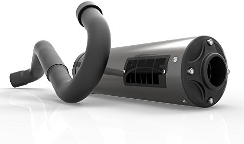 HMF Engineering Yamaha Wolverine R-Spec 2016 2017 Titan QS Full Blackout Exhaust Muffler