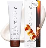 MOON Toothpaste, Toasted Marshmallow Flavor, 4.2 Oz, No Fluoride or Sugar, Gentle on Enamel, Gums & Teeth, Whitening Toothpaste for Adults & Children 2 Years+