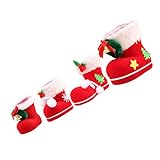 bolsa de regalo de santa Fabricada con telas no tejidas de alta calidad, reutilizables y duraderas, ecológicas y que no se decoloran.