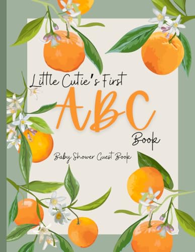 Little Cutie’s First ABC Book Baby Shower Unique Guest Book Baby’...