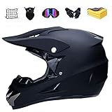 quad helm camouflage Motorradhelm schützt nicht nur den Kopf, sondern reduziert auch die Auswirkungen auf den Augen, wenn sie bei hohen Geschwindigkeiten fahren. Geeignet für Motorrad-fahren Motocross, Cross Country, Streetbike, Off-road, ATV, MTB, Downhill Dirt Bike, Cross-Bike, BMX und mehr