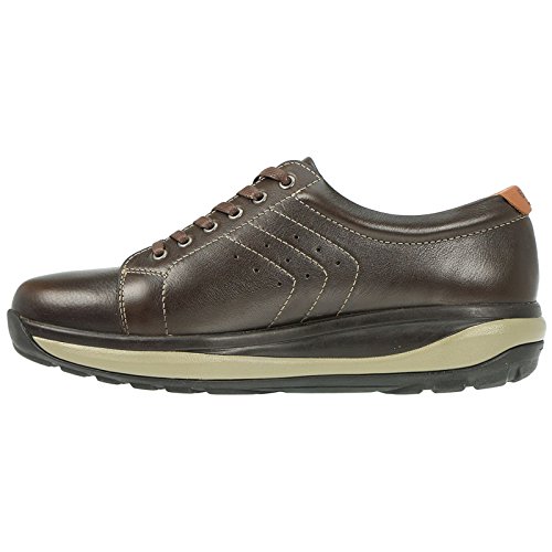 Joya Mens Caesar Chocolate Leather Shoes 45 EU