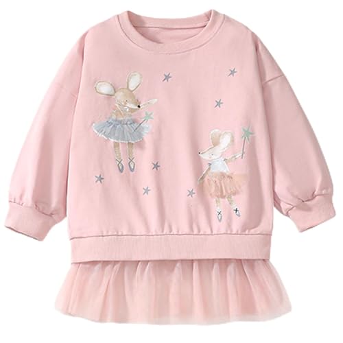 Image of Hongshilian Unisex Kids Cute Cartoon Cotton Sweater Shirt