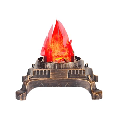 Künstliches Lagerfeuer - Realistische Elektrische USB Flammenlampe,Deko...