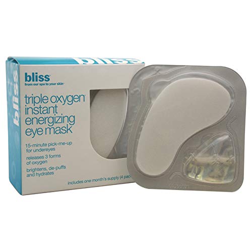 Bliss Triple Oxygen Instant Energizing Eye Mask Eye Mask Women 4 x 0.18 oz