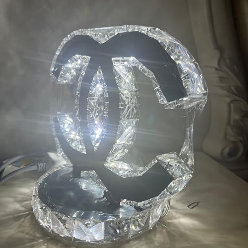 Modern K9 LED Crystal Table Lamps - Creative Stainless Steel
