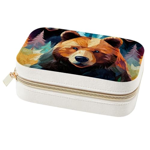 Boîte à bijoux voyage en forme d'ours pour vos vacances - 2