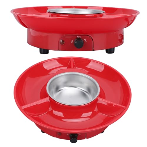 Set eléctrico deluxe para fondue de chocolate y queso miniatura 4