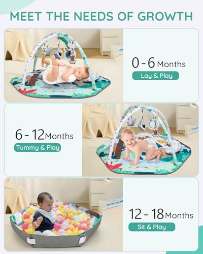 Variante de Lilian&Gema gimnasio para bebe 108×108 cm