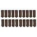 Calcetines de Punto para Silla, 20 Piezas, Calcetines de Pierna de Silla de Doble Grosor, Calcetines de Pierna de Muebles Estirables para Sillas, Escritorios, Archivadores, Taburetes de Bar de Cocina