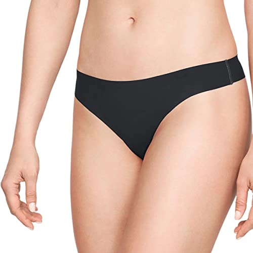 Image of Under Armour Women's UA Pure Stretch Thong 3-Pack XS Black