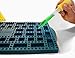 Silicone stacking block tray with dropper by The Modern Gummy; Use to shape Gelatin, Chocolate, Ice, Fruit Snacks, Party Favor
