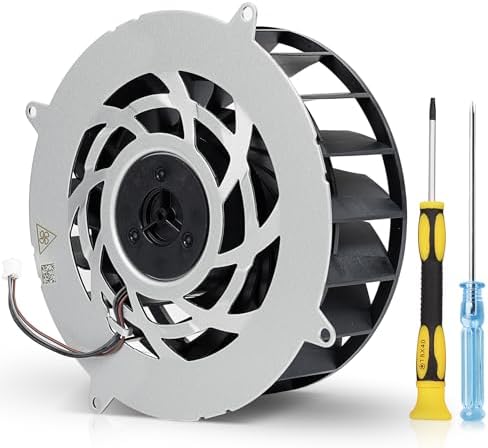 Gorliskl Replacement Internal Cooling Fan for PlayStation 5 ps5 Slim Console : Electronics