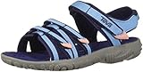  Teva Tira, Sandalias de Punta Descubierta Unisex Niños, Azul (Alaskan Blue Akbl), 29/30 EU