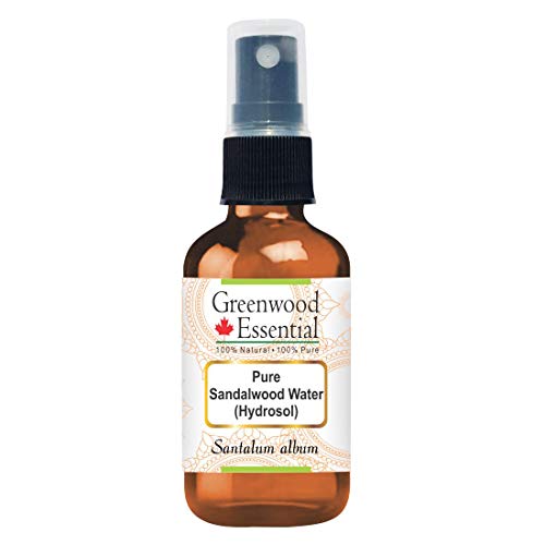 Hydrosol de bois de santal pur Greenwood Essential 100ml pour soin visage