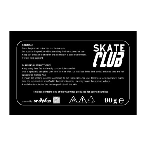 SKATE CLUB WAX Full Size Skateboard Wax