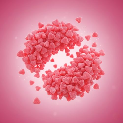 Caramelos de gelatina en forma de corazón 8 oz miniatura 6